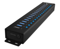 ICY BOX HUB 17-portowy z portem USB 3.2 Gen 1 Type-A IB-HUB1717-U3 - 1275292 - zdjęcie 1